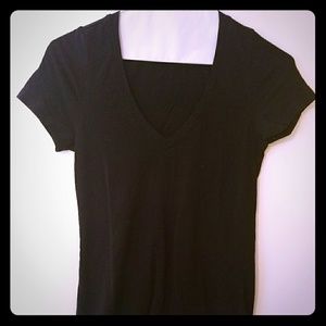 F21 Basic Black Tee